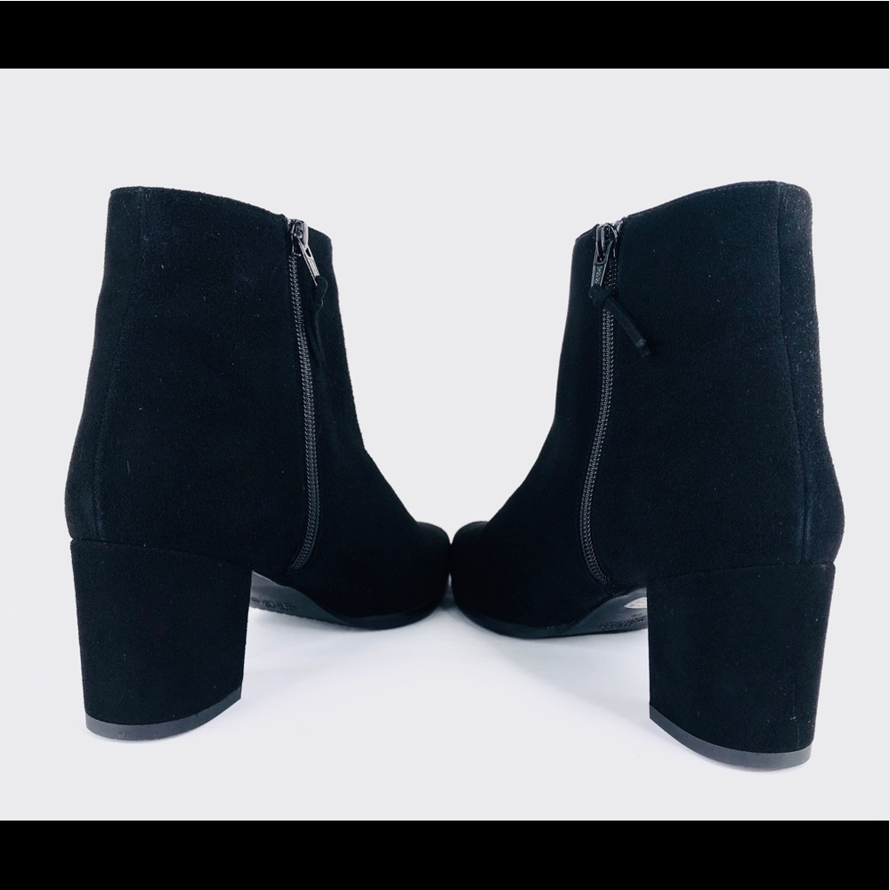 Stuart Weitzman Zepher Suede Ankle Bootie Boots - Picture 13 of 14